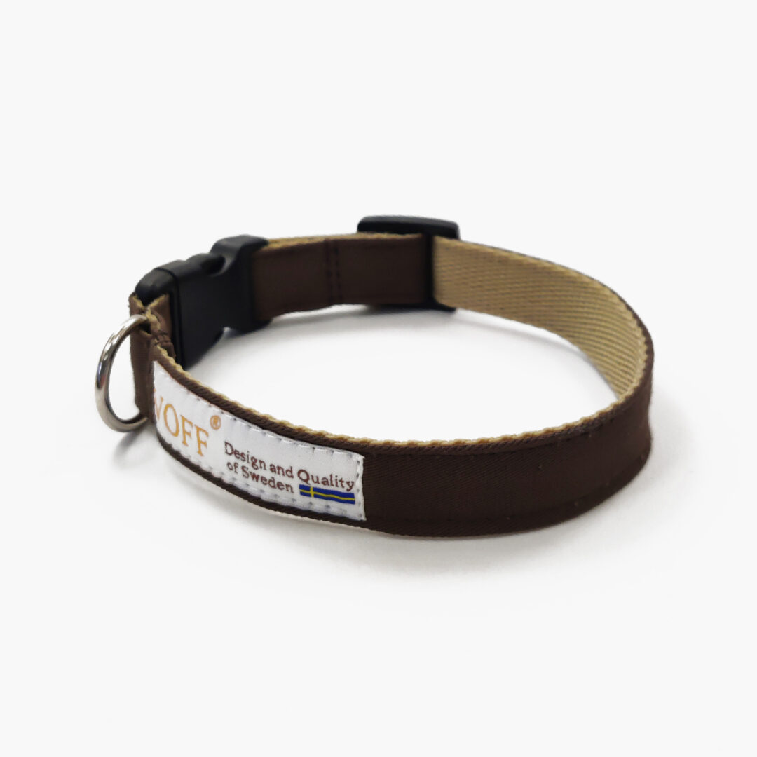 Hundhalsband Dark Brown1