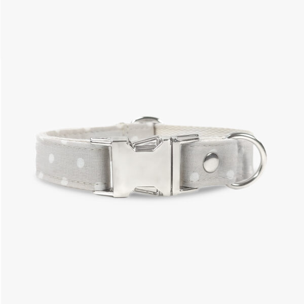 Hundhalsband Gray Dots