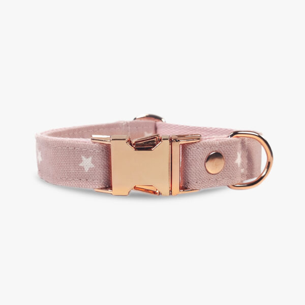 Hundhalsband Pink Star