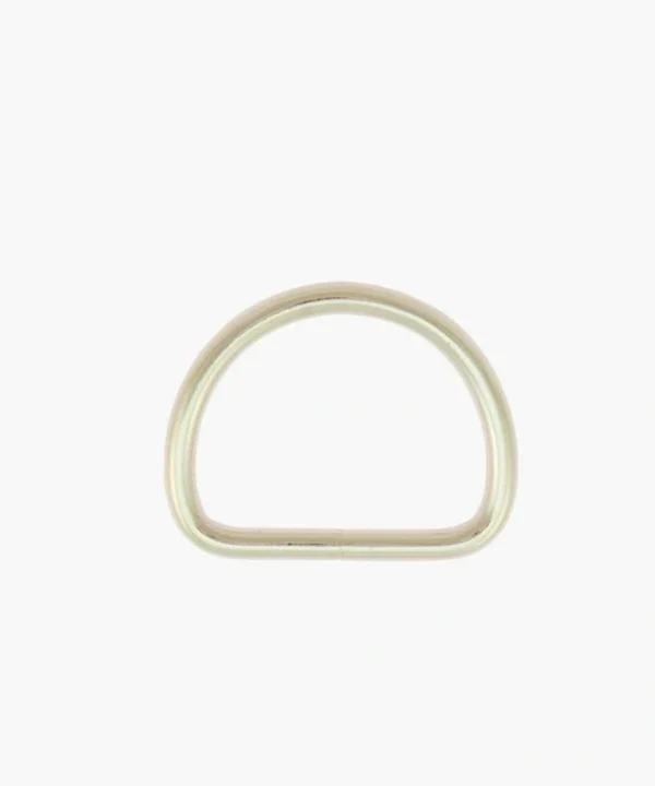 D-ring 26mm Silver
