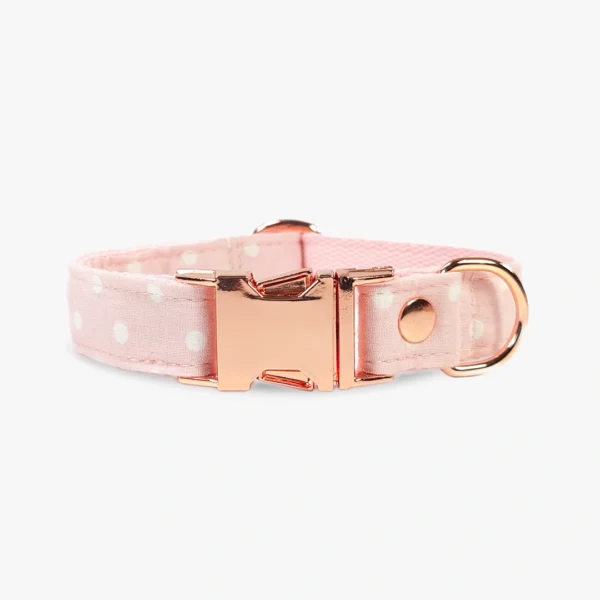Hundhalsband-Pink-Dots-1 Hundhalsband Pink Dots