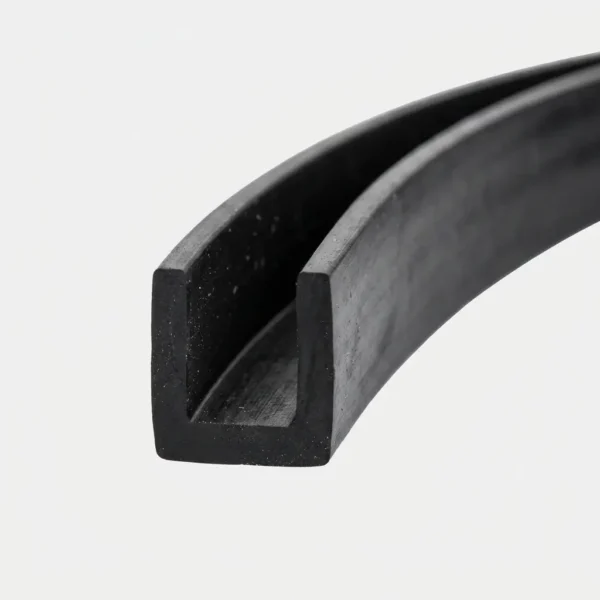 U-profil 4mm gummi