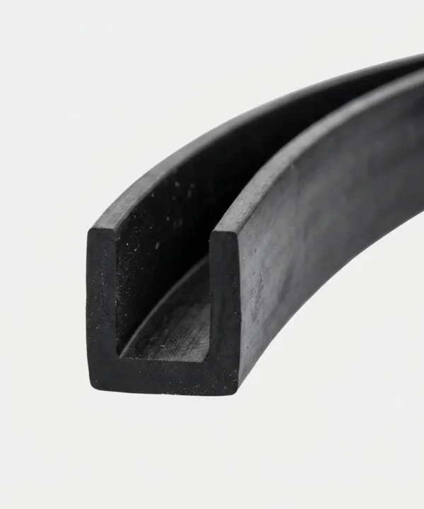 U-profil 4mm gummi